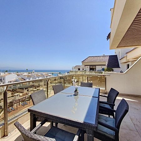Lovely Apartment With Pool & Sea Views - Marina Del Castillo 2129 Manilva Eksteriør billede