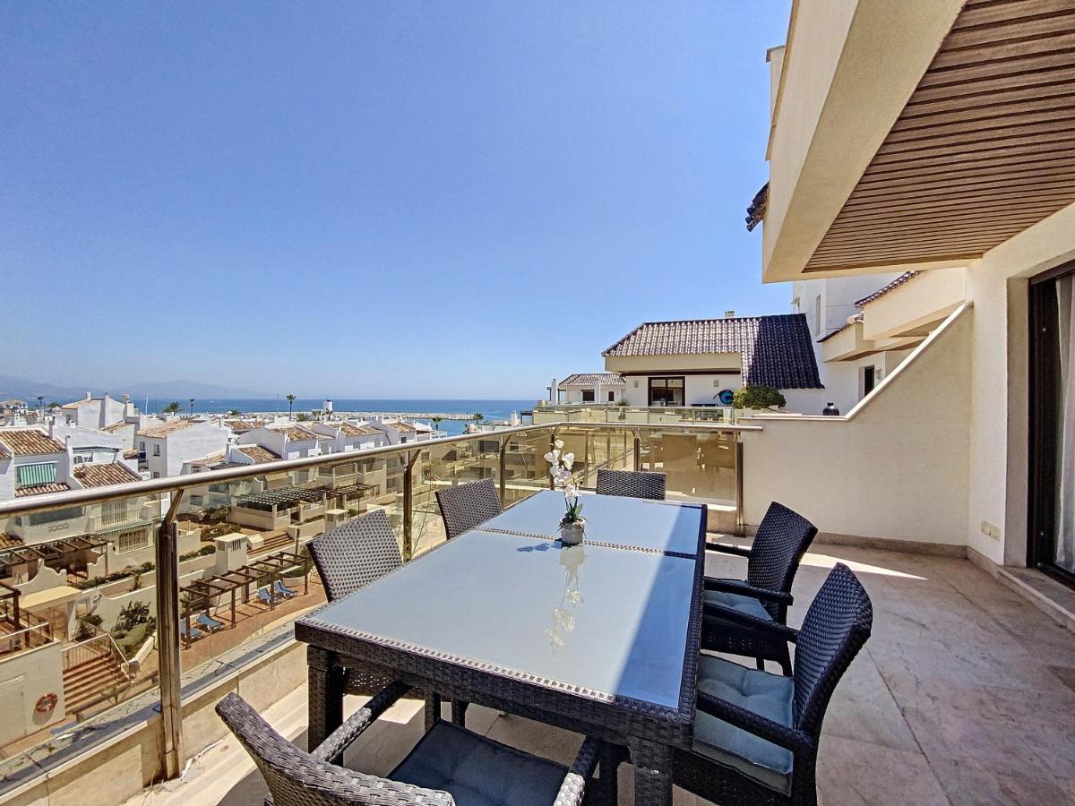 Lovely Apartment With Pool & Sea Views - Marina Del Castillo 2129 Manilva Eksteriør billede