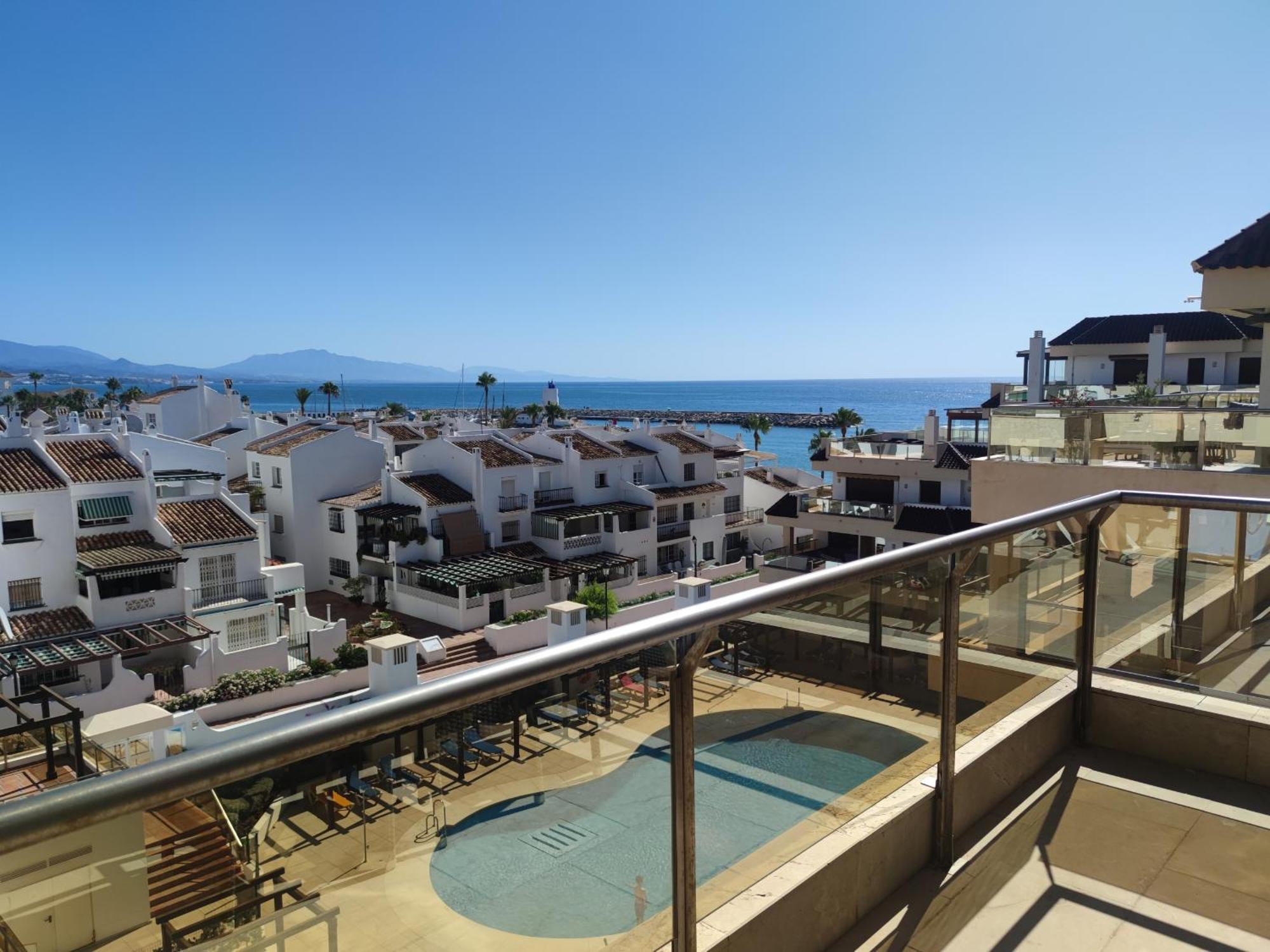 Lovely Apartment With Pool & Sea Views - Marina Del Castillo 2129 Manilva Eksteriør billede